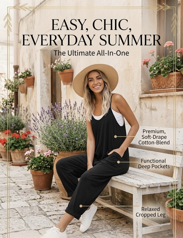 Jumpsuits for Women Casual Summer Outfits Rompers Comfy Beach Vacation Trendy Overalls Jumpers Fashion Clothes 2026
