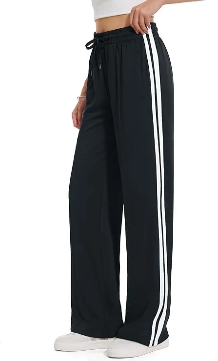 Tapata women's loose straight leg track pants featuring comfortable athletic design, multiple inseam options, and versatile sporty everyday styling