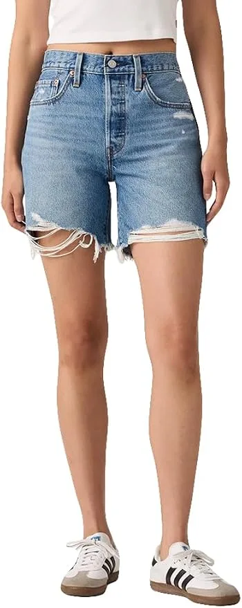 Levi's Women's 501® Mid-Thigh Shorts — Levi's — Fashion Trends