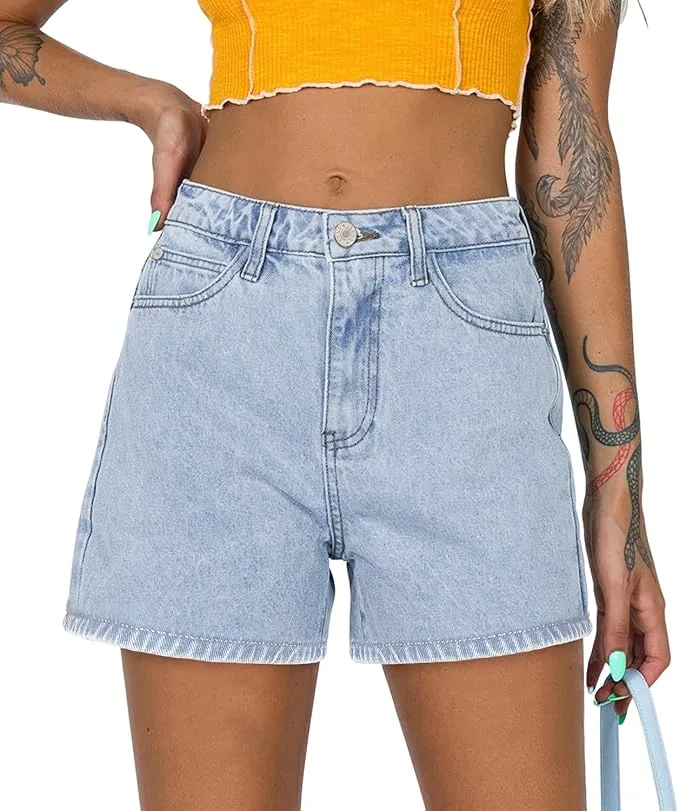 SANMM Jean Shorts Womens Summer Stretchy Denim Casual Hot Short Jorts 2026 — SANMM — Fashion Trends