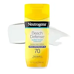 Neutrogena Beach Defense Sunscreen Lotion, SPF 70, 6.7 fl. oz